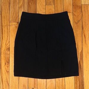 Garage Black Mini Pencil Skirt Work